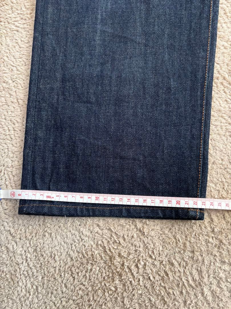 【超美品 レア】正規品 EVISU デニムNO.2 2000 日本製 白ペイント