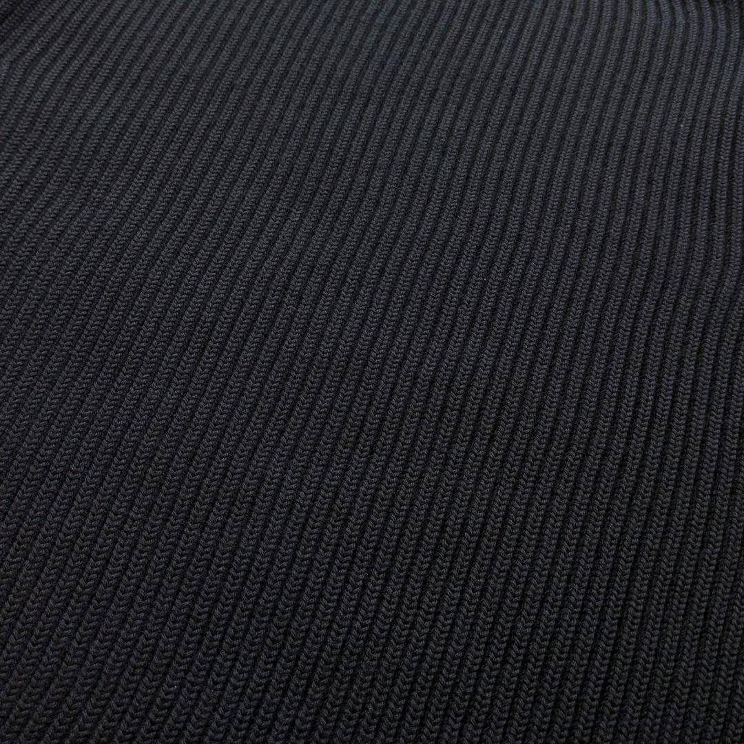 アンデルセンアンデルセン ニット 5ゲージ ブラック Mサイズ