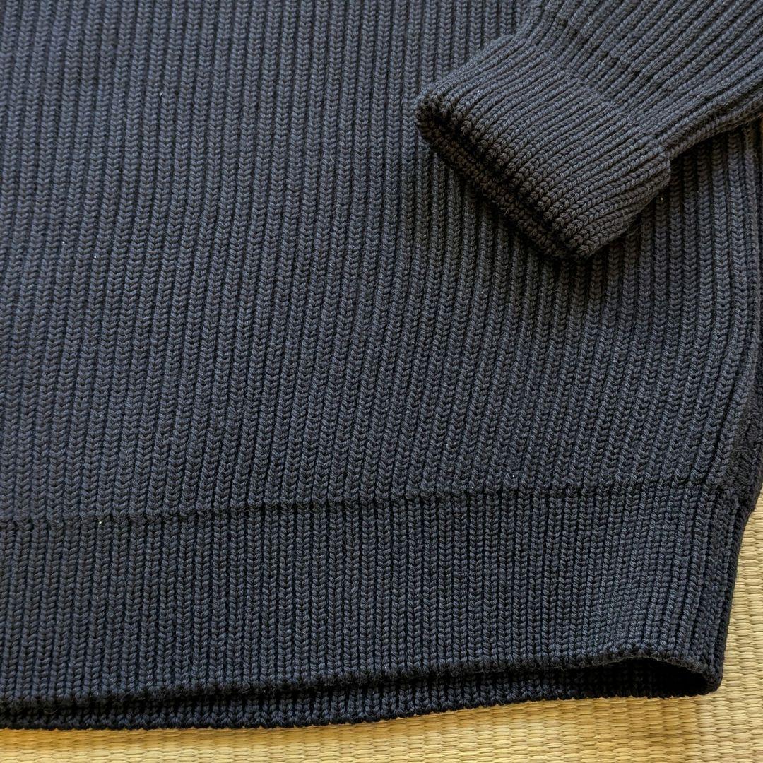 アンデルセンアンデルセン ニット 5ゲージ ブラック Mサイズ