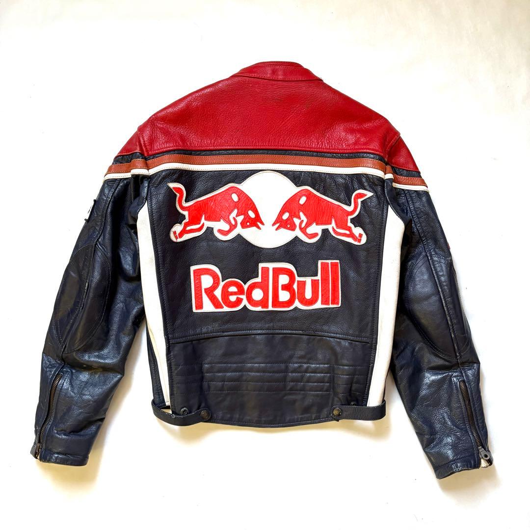 RedBull レッドブル　シングルライダースジャケット　本革