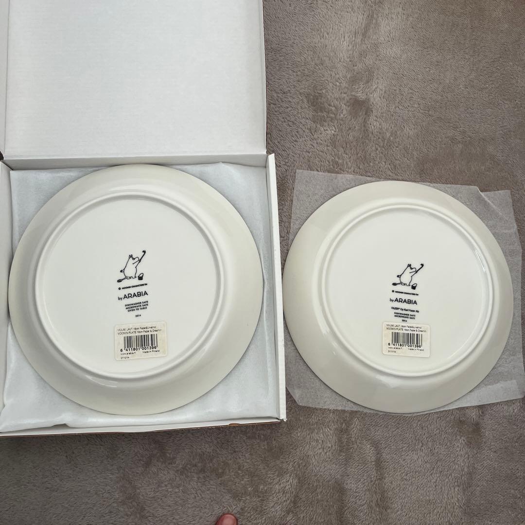 未使用　アラビア ムーミン コレクターズプレート Fazer Dreamin