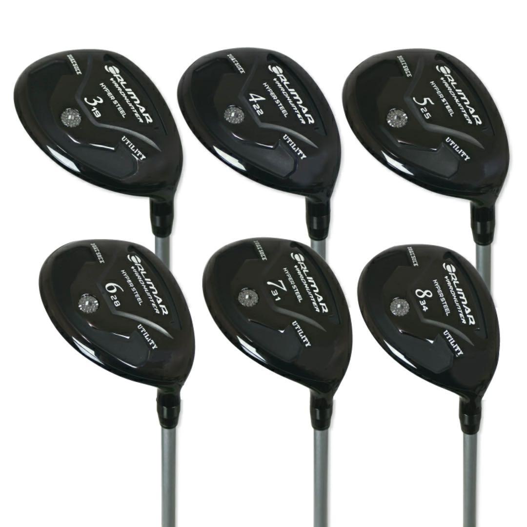 新品 オリマー ワンレングス ユーティリティ ヤードハンター ブラック 8番SR