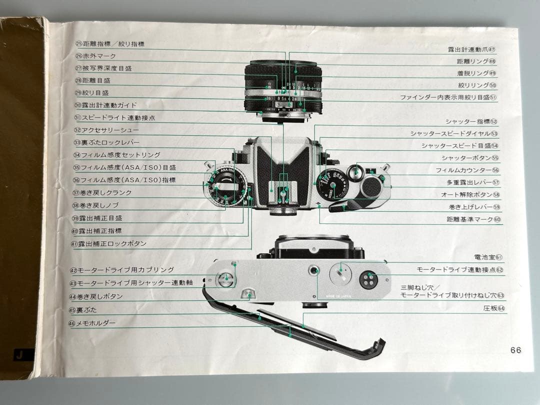 Nikon ニコン FE2 フィルムカメラ 50mm f1.4 付属多数 美品