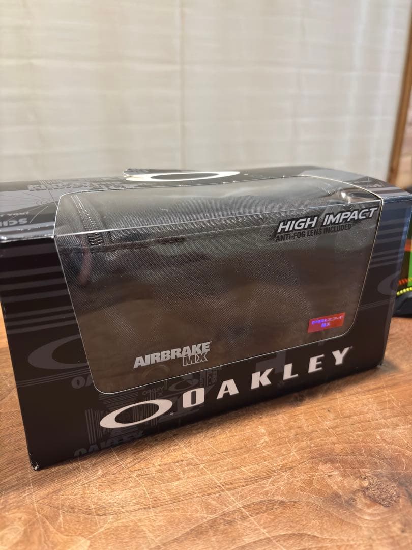 オークリー　エアーブレイクMX プリズム　モトクロスゴーグル　WR250