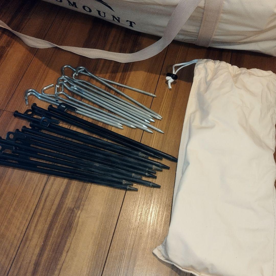 美品　TOMOUNT ベルテント 4m TC テント