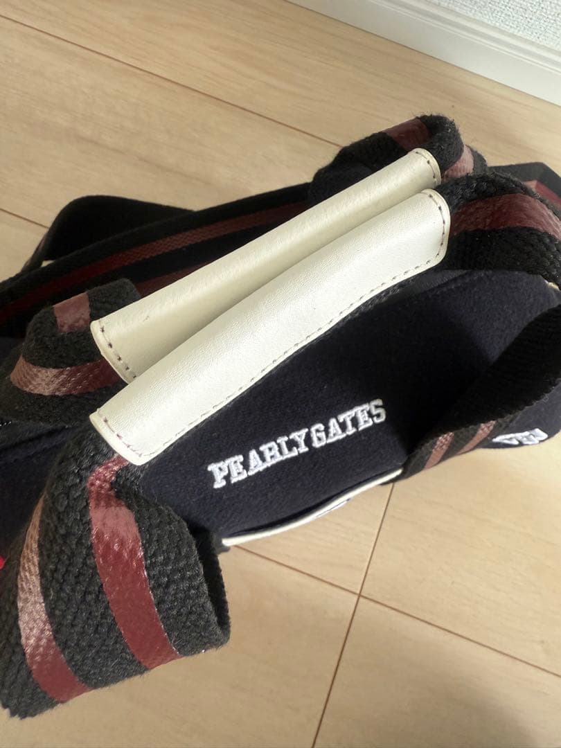 PEARLYGATES カートバッグ　カレッジワッペンシリーズ　2WAY