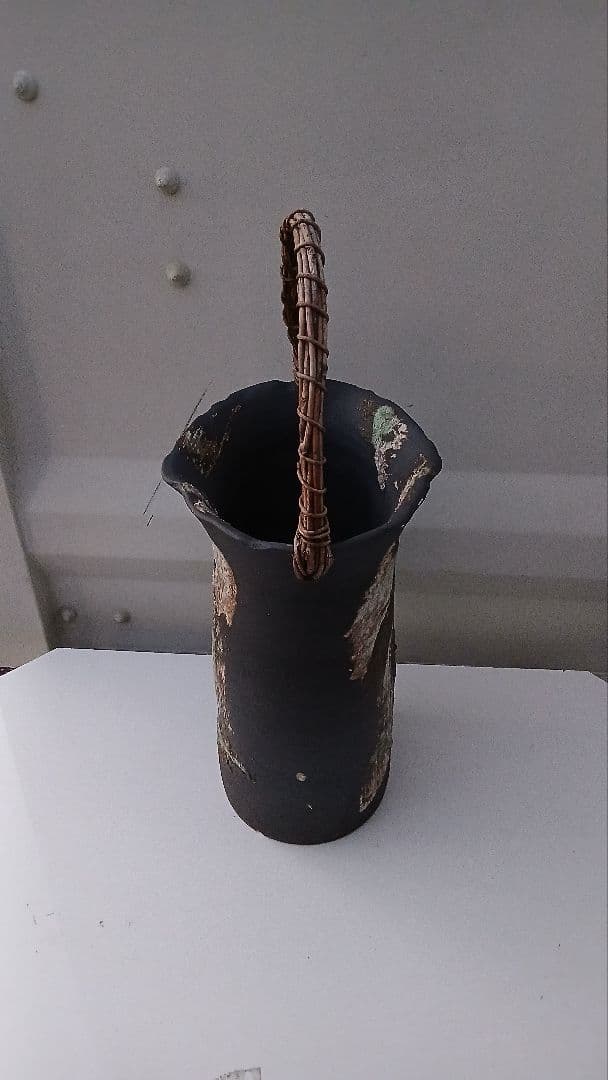 信楽焼 傘立て 花器 花瓶 和モダン 陶器 おしゃれ和モダンな傘立て