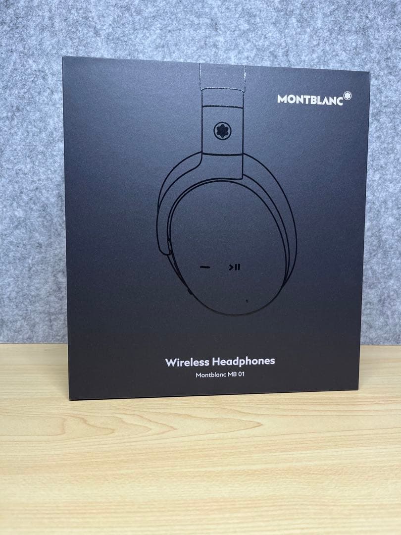 【美品】MONTBLANC MB 01 オーバーイヤーヘッドフォン ブラック