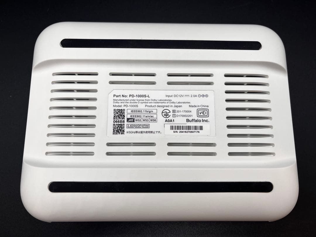 バッファロー 「おもいでばこ」2TB PD-1000S-L