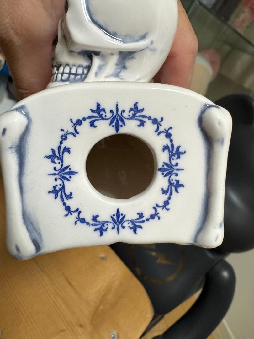 Neighborhood インセンスチャンバー　スカル4連　お香立て