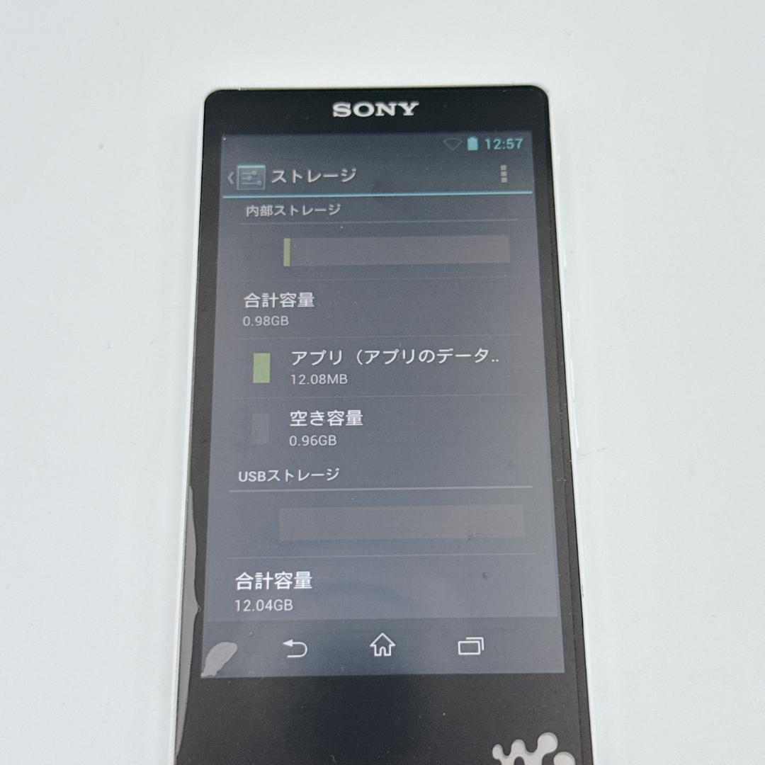【ほぼ未使用】SONY WALKMAN NW-F885