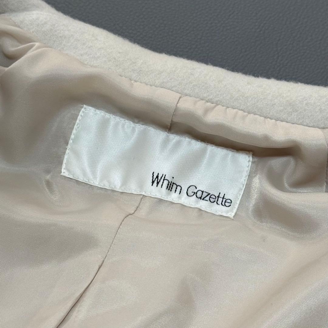 WhimGazette ウィムガゼット メリンプフーデッドコート エクリュ