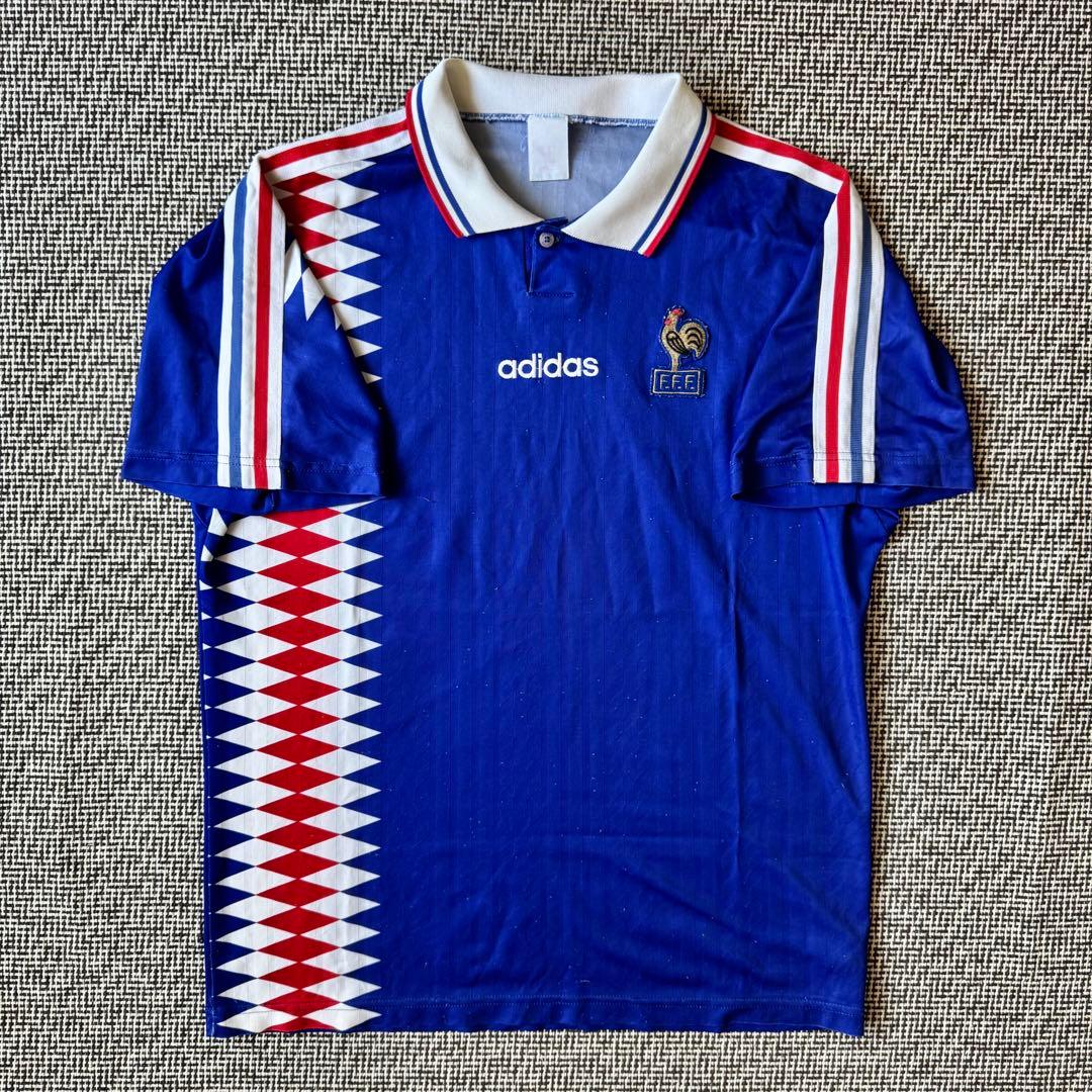 【ジダン代表デビュー１４番モデル】ジダン ＃１４ フランス代表 １９９４（H）