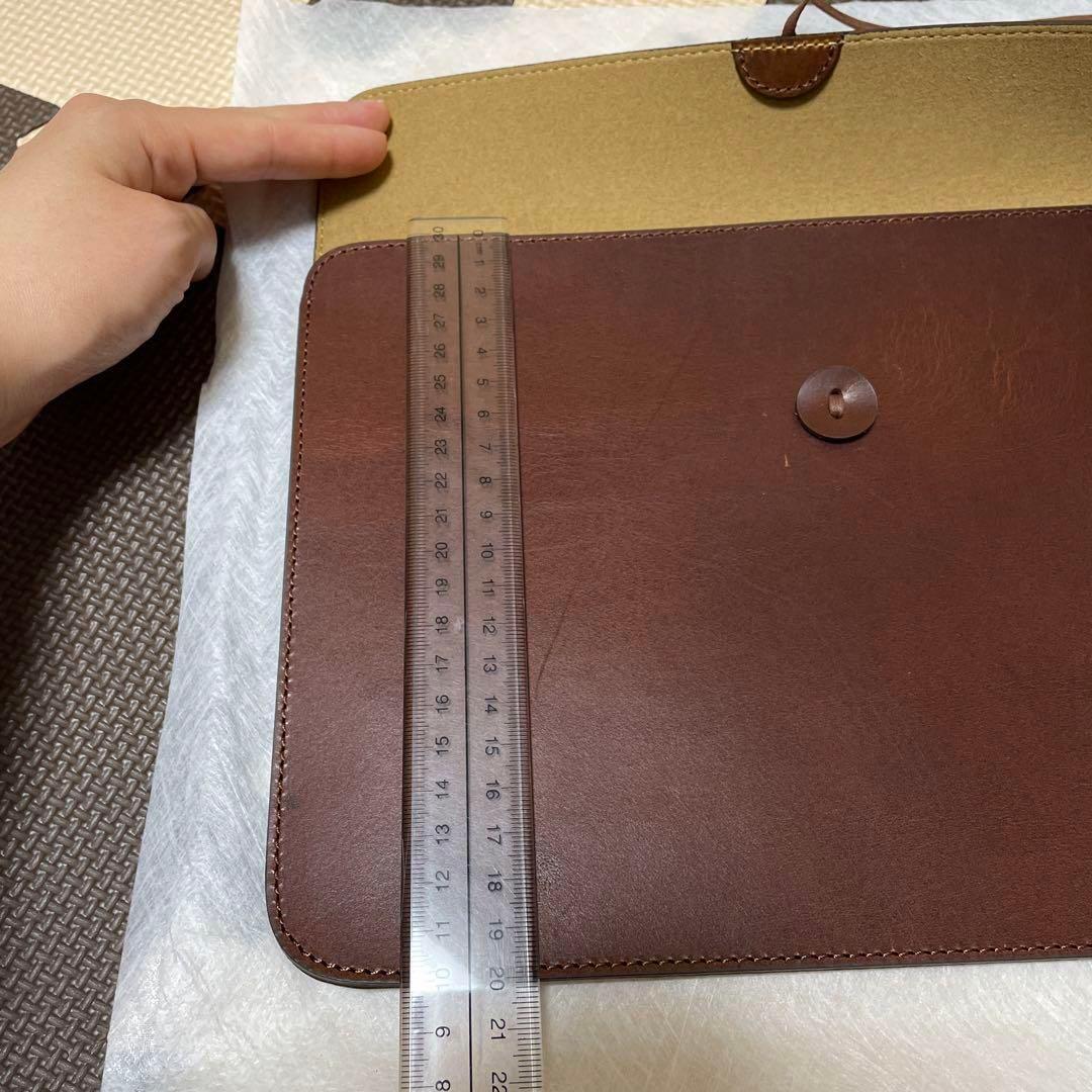 本革タブレットケース iPadPro/Air対応 11インチ モカ 高級