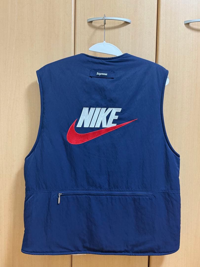 ヒ*デ様 Supreme × Nike ナイロンベスト/シュプリーム　ナイキ　ネ