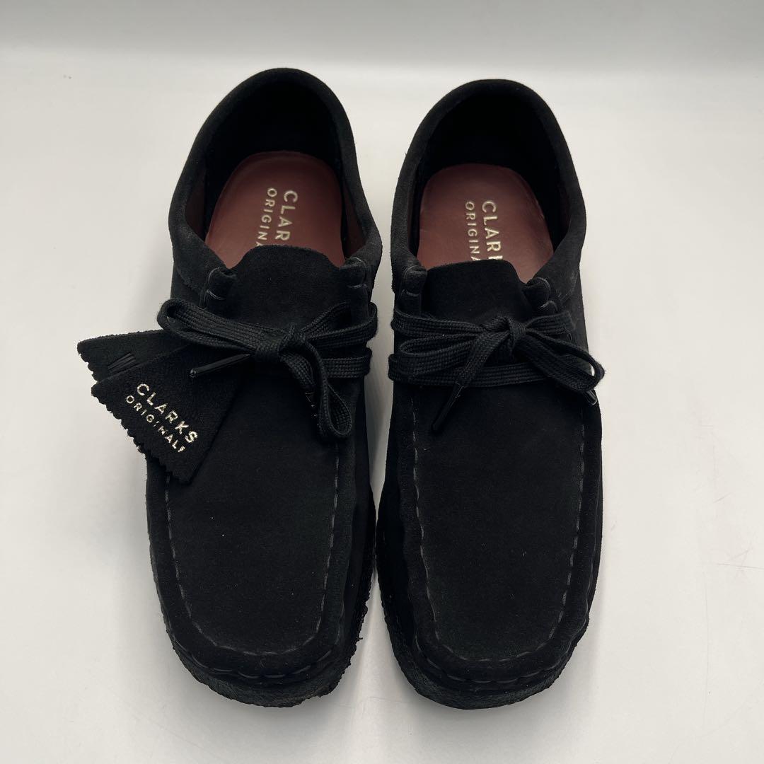 クラークス ワラビー Wallabee 厚底【UK5.5】
