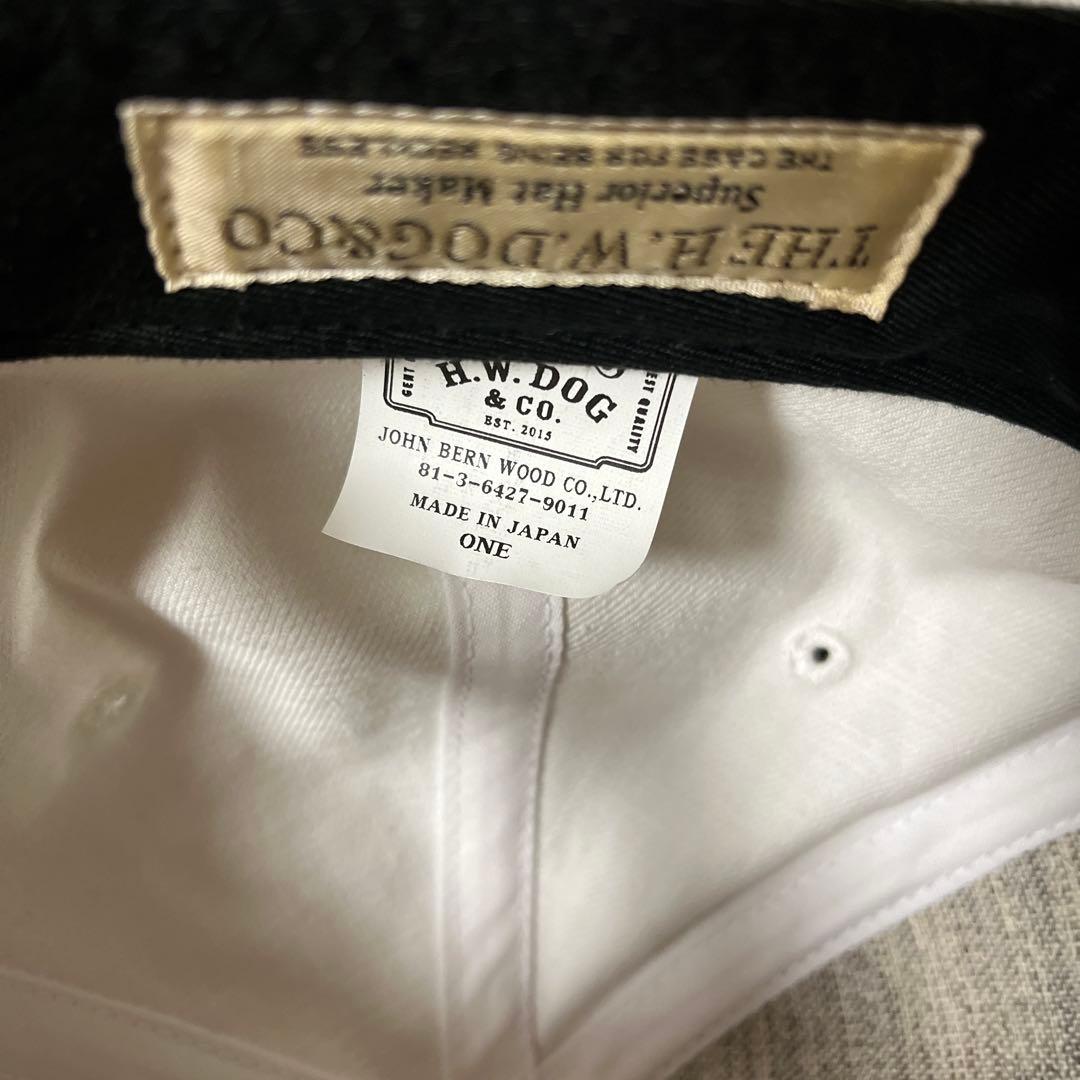 THE H.W.DOG&CO キャップ　ドッグアンドコー