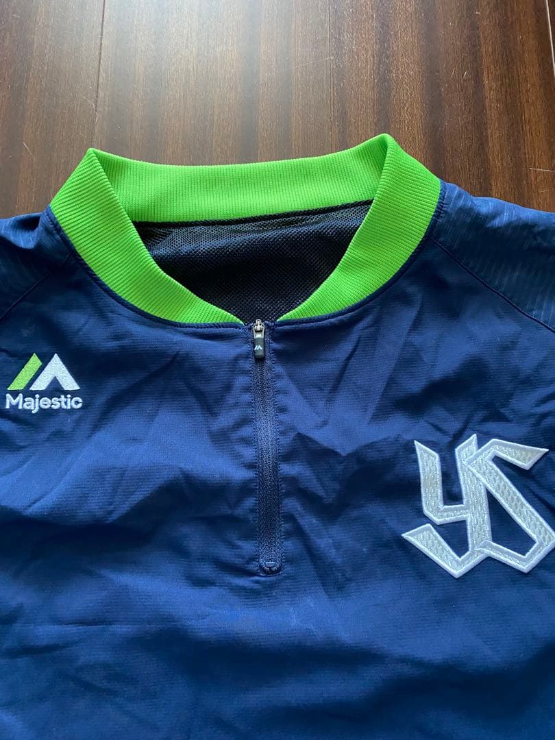 【支給品】東京ヤクルトスワローズ：サンタナ：25番：Majestic：XL（Ｏ）