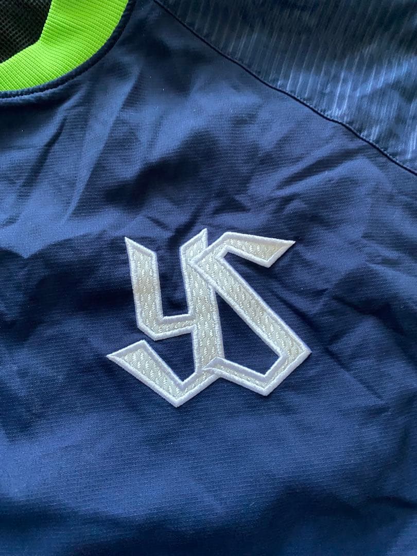 【支給品】東京ヤクルトスワローズ：サンタナ：25番：Majestic：XL（Ｏ）