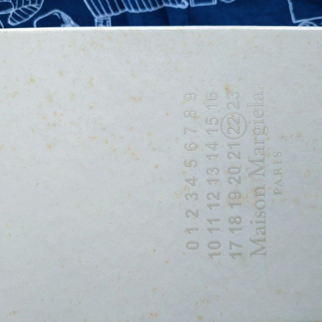 マルジェラ　36 足袋　タビ　バレエ　レザー　ブラック