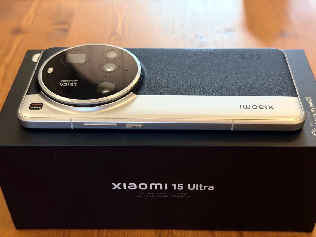 Xiaomi 15 Ultra 国内版 16GB/512GB シルバークローム