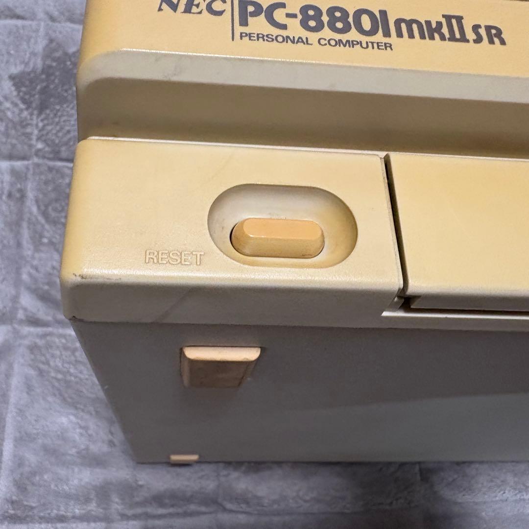 PC-8801mk2SR本体 キーボード ユーザーズガイド マニュアル