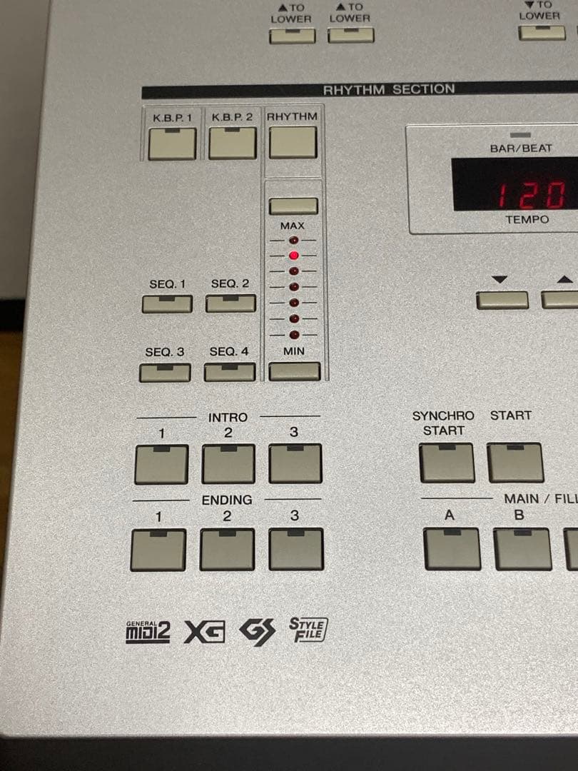 YAMAHA D-DECK DDK-7 中古品 本体＋ペダル鍵盤＋付属品