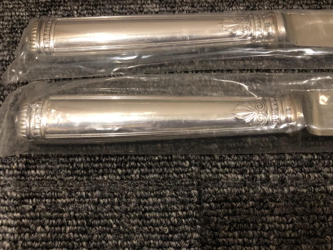 Christofle マルメゾン シルバープレート ディナーナイフ 4本 新品