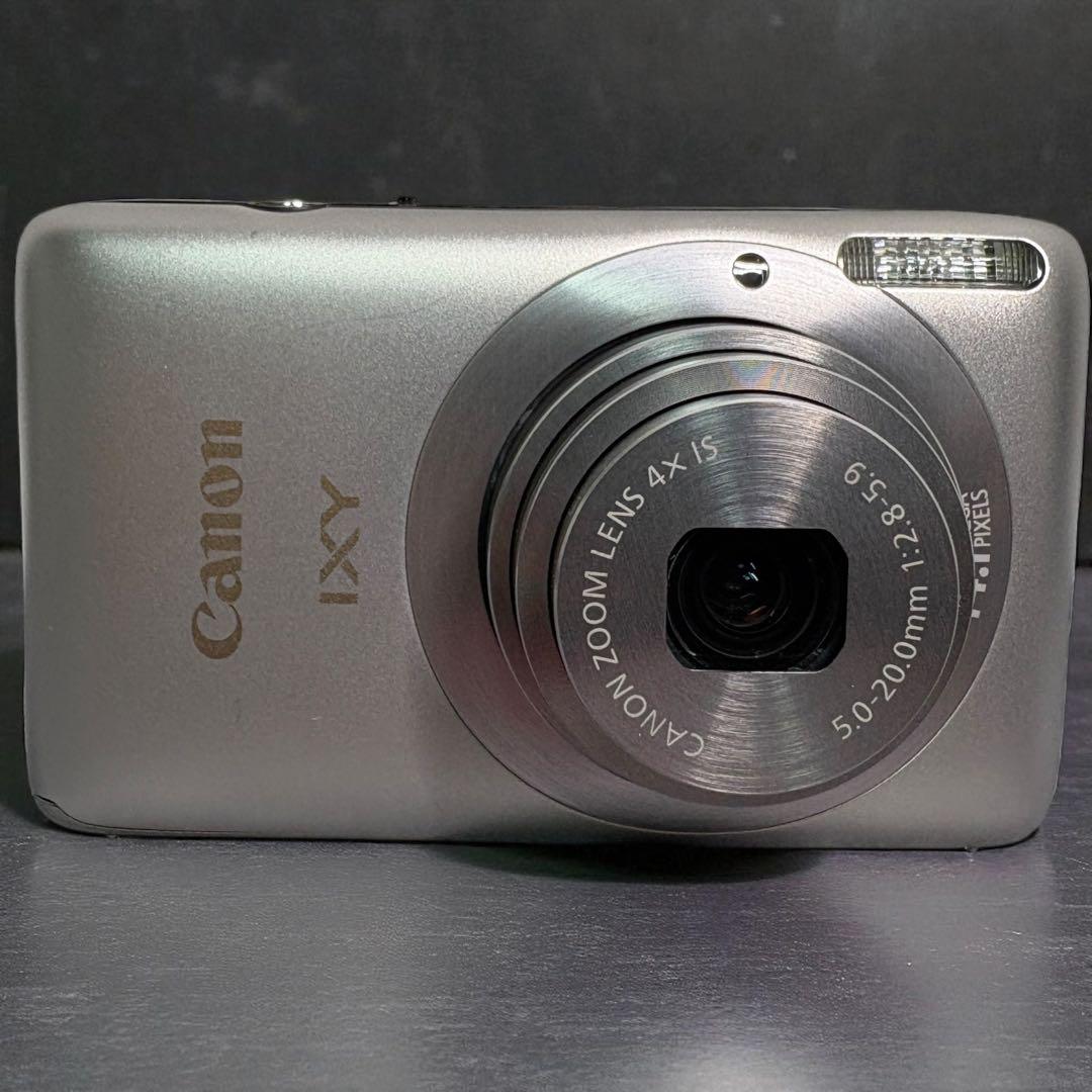 【極美品】 Canon キャノン デジカメ IXY 400F シルバー コンデジ