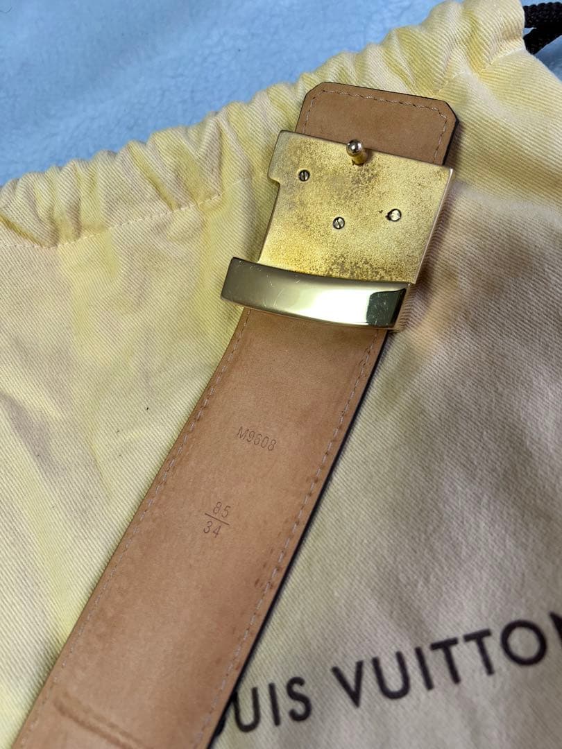 Louis Vuitton モノグラム ベルト 85/34 正規品　新品未使用