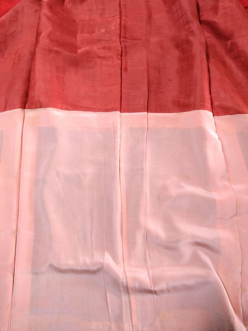 アンティーク　矢絣　紫　正絹　袷　着物　大正ロマン