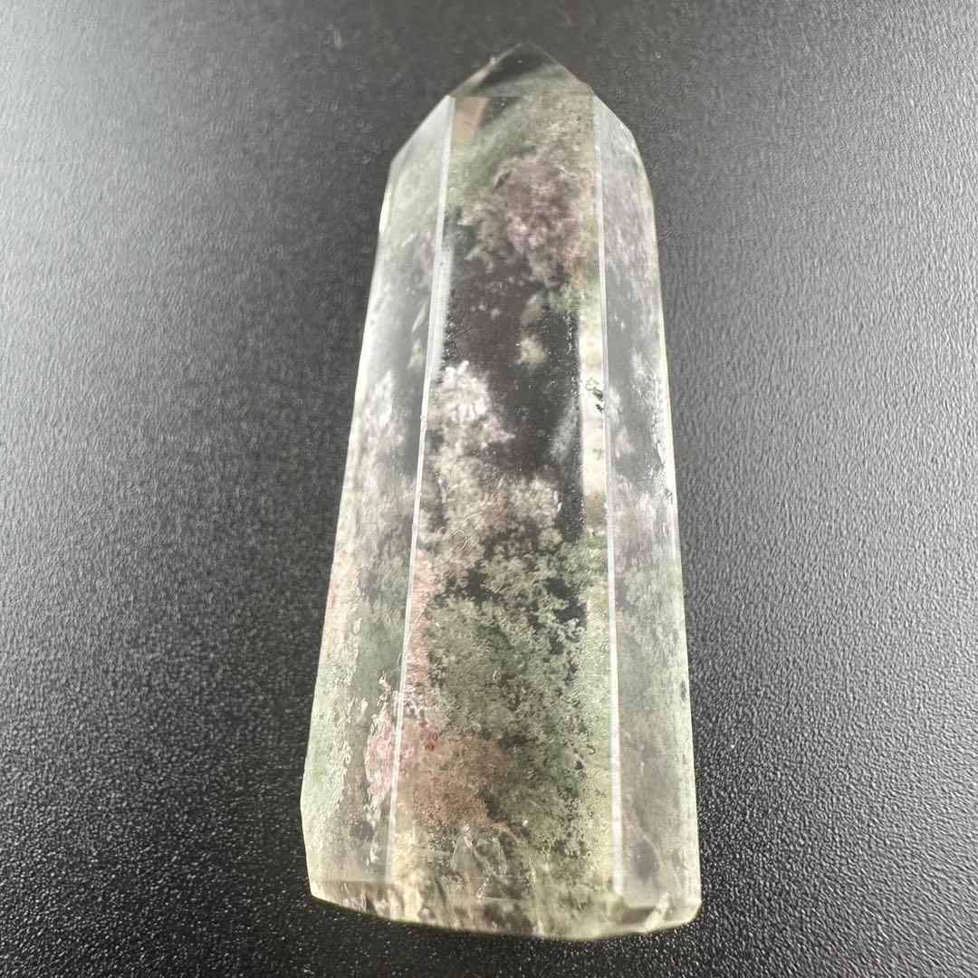 【希少】ガーデンクォーツタワー淡ピンクレアクォーツインファントムフラワー