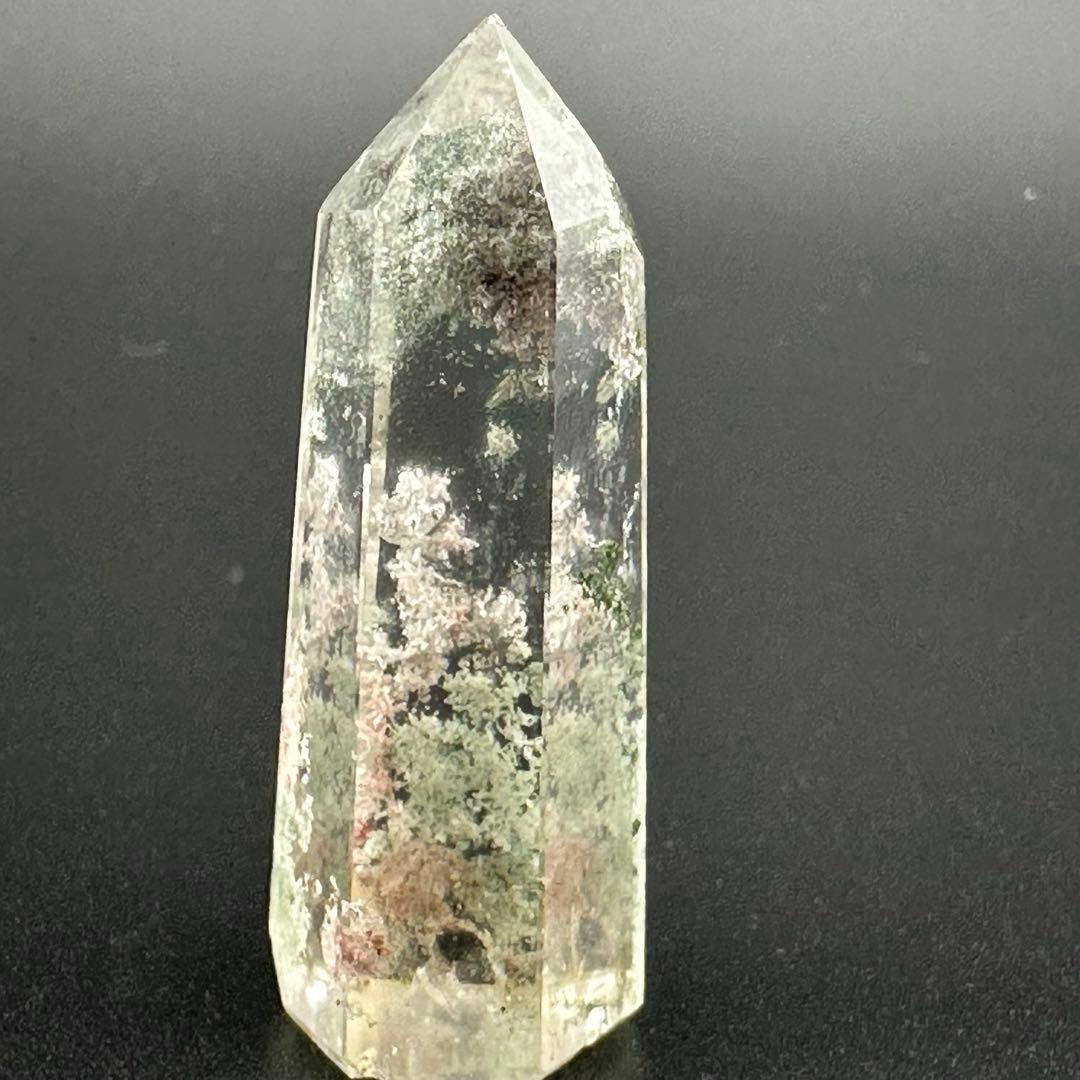 【希少】ガーデンクォーツタワー淡ピンクレアクォーツインファントムフラワー