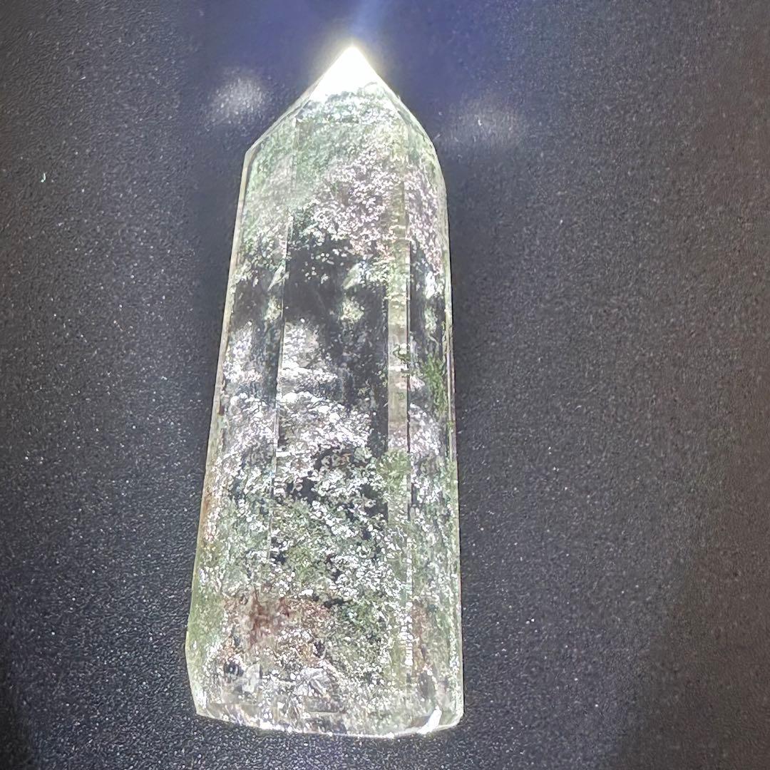 【希少】ガーデンクォーツタワー淡ピンクレアクォーツインファントムフラワー