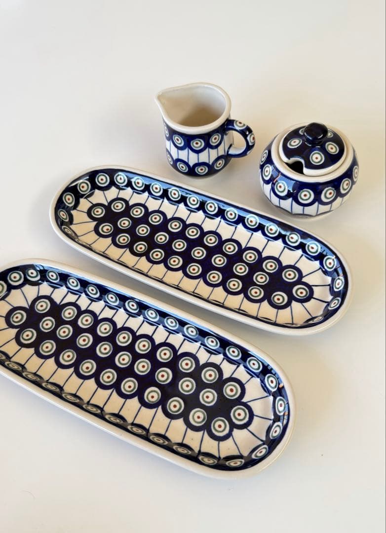 ポーリッシュポタリー 5点セット