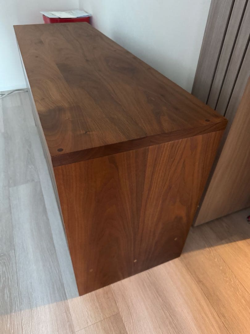 に*あ様 極美品 マスターウォール モアレス チェスト 2列3段 ウォールナット