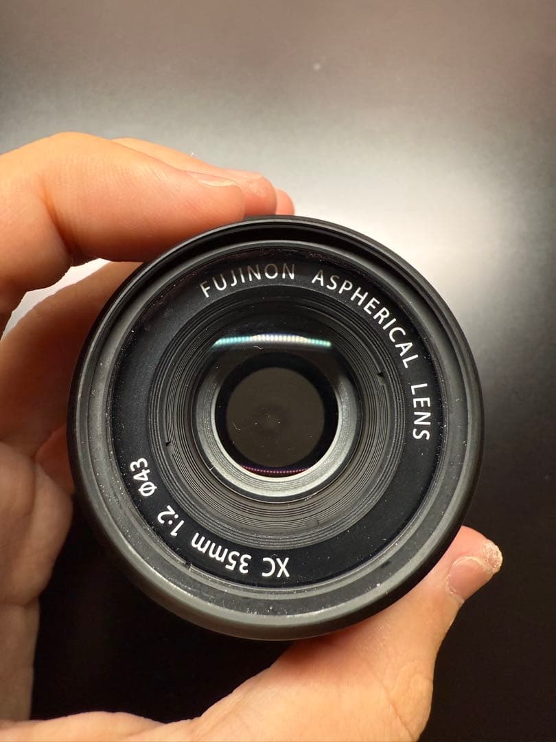 FUJIFILM XC35F2 Kenko保護フィルター付き