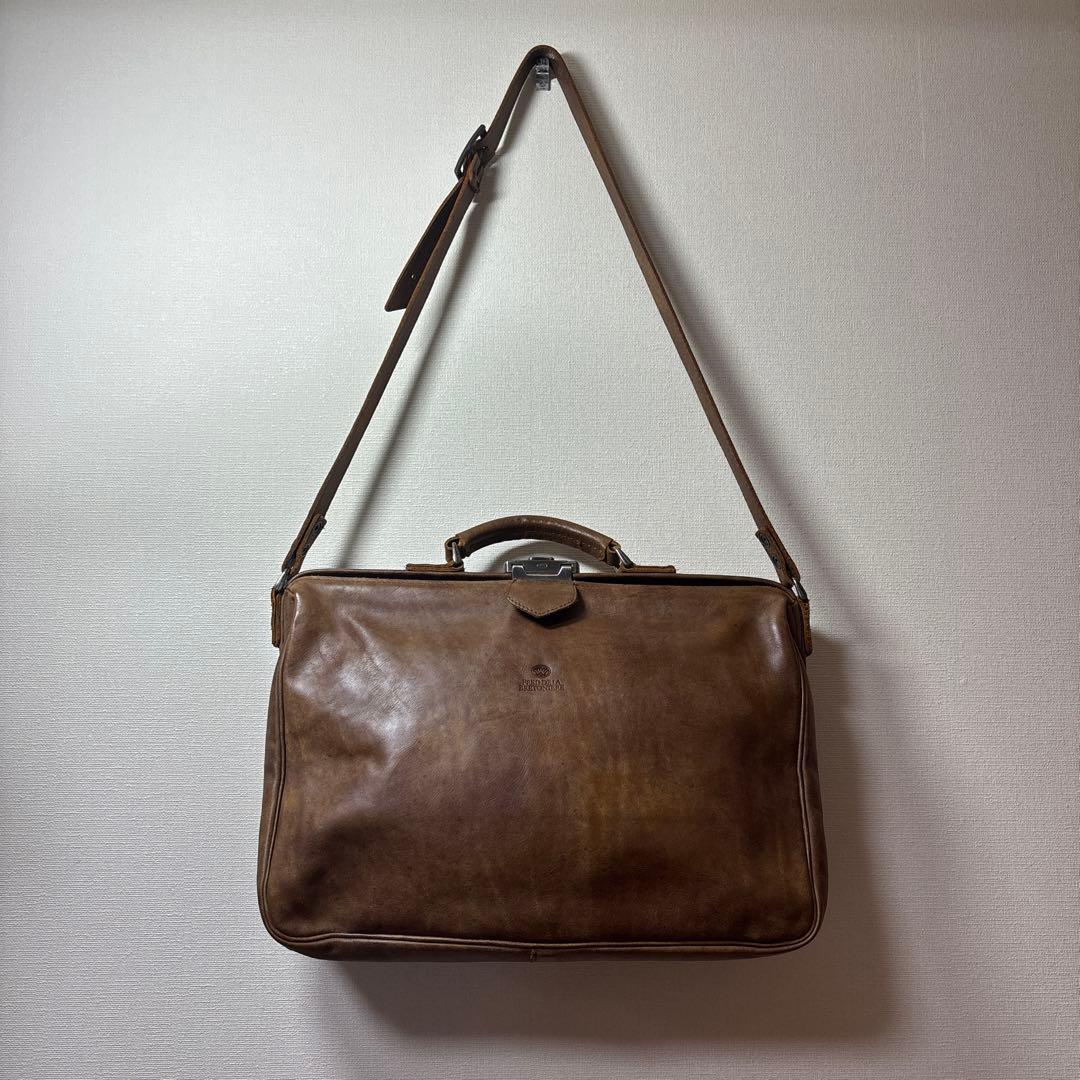 ppajdj　ドクターバッグ　レザーバッグ　ビジネスバッグ