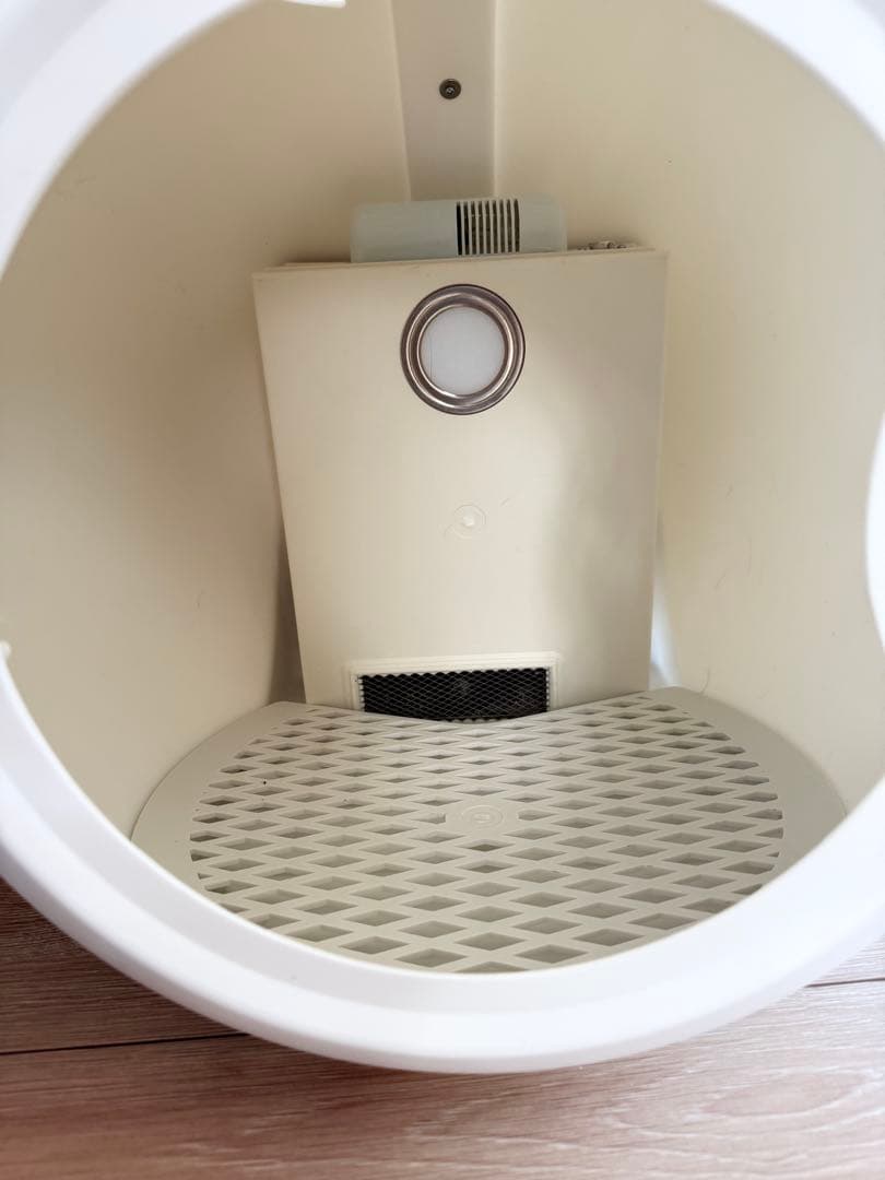 広域温度設定 送風 ペットドライヤー CW-020 球形 ホワイト　猫　犬