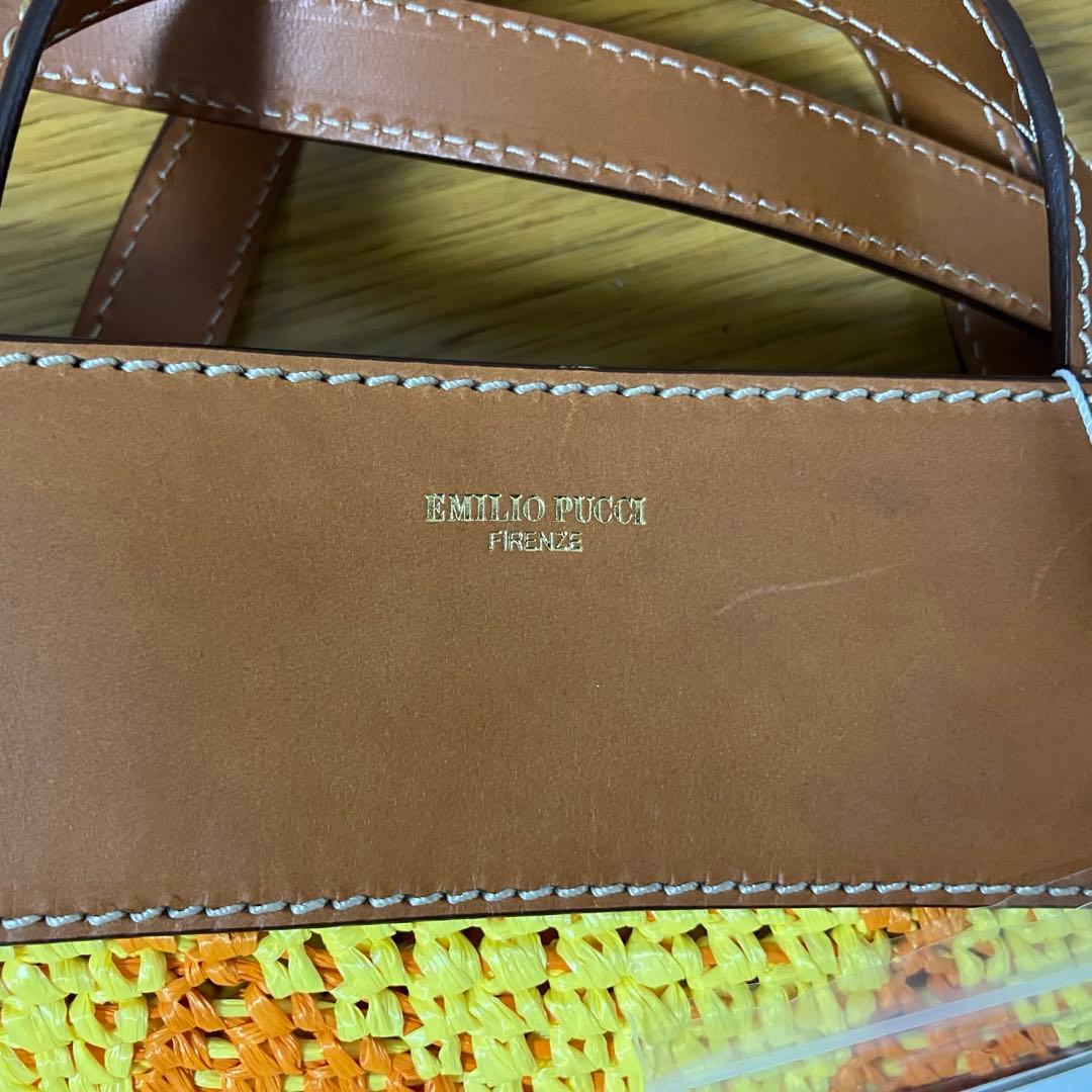 エミリオプッチ　カゴバック　ショルダー　トート