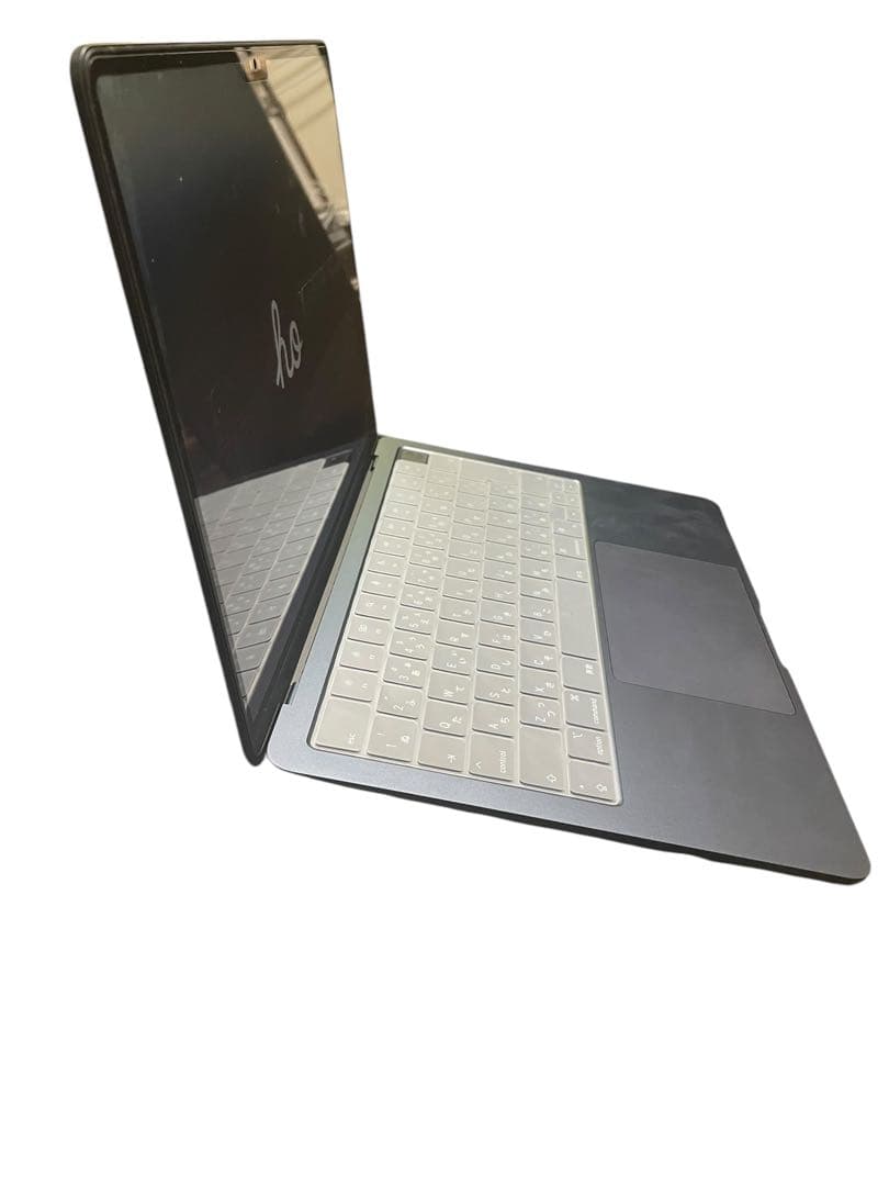 極美品 MacBookAir M2 MLY33J/A ミッドナイト　充放電9回