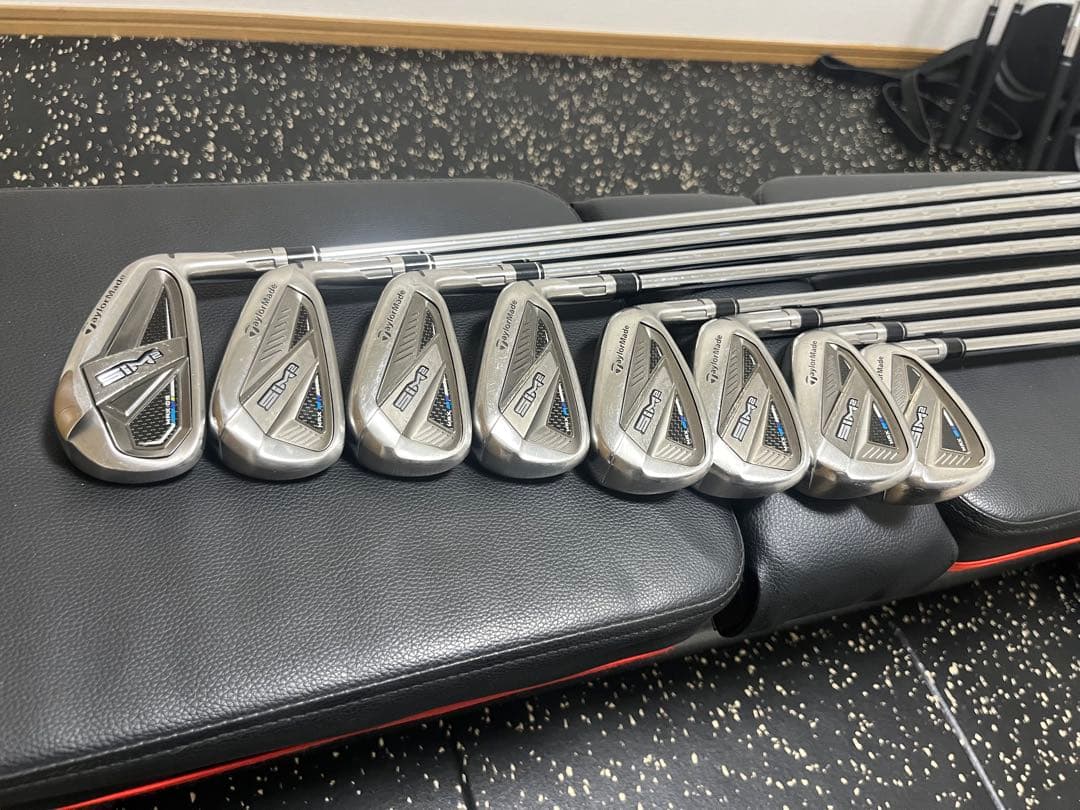 SiM2MAX キャディバッグアイアン8本セット KBS85 フレックスS