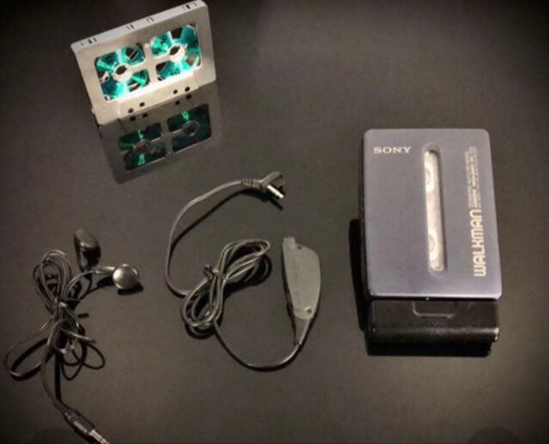 カセットウォークマン SONY WM-EX600 茶色「整備済み、完動超美品」