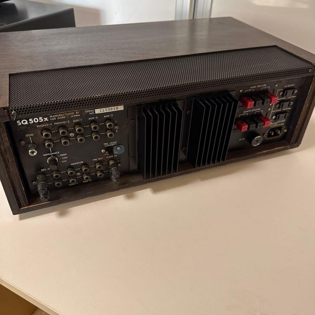 LUXMAN SQ505X プリメインアンプ ソリッドステートインテグレーテッド