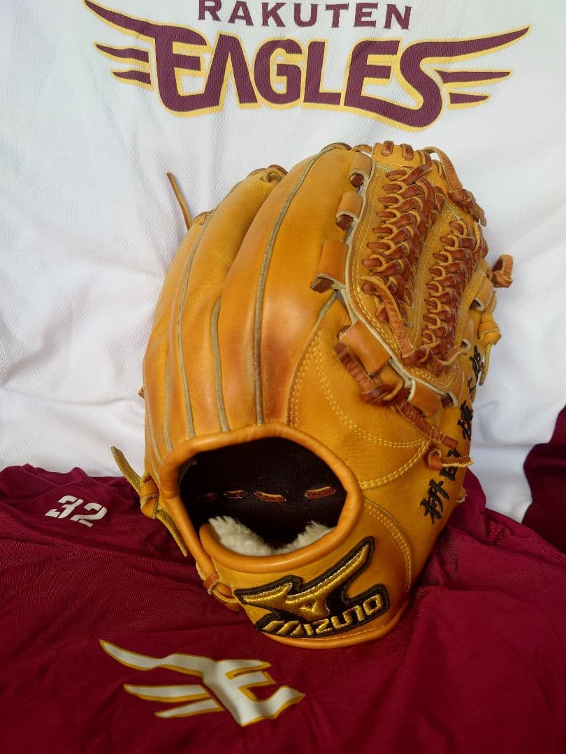 NPB 選手支給　硬式内野手グローブ