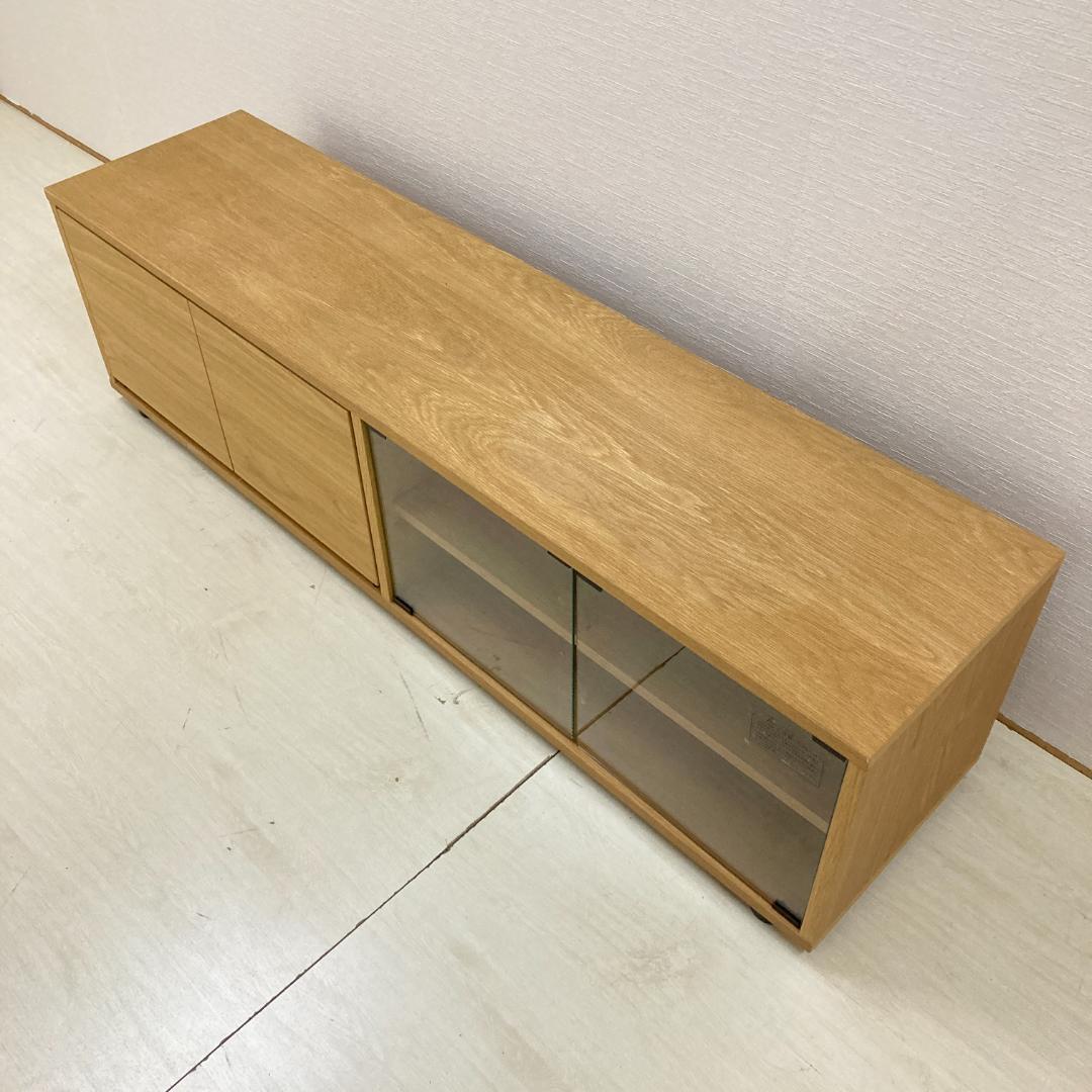 無印良品　スタッキングキャビネット オーク材 テレビ台　ローボード　テレビボード