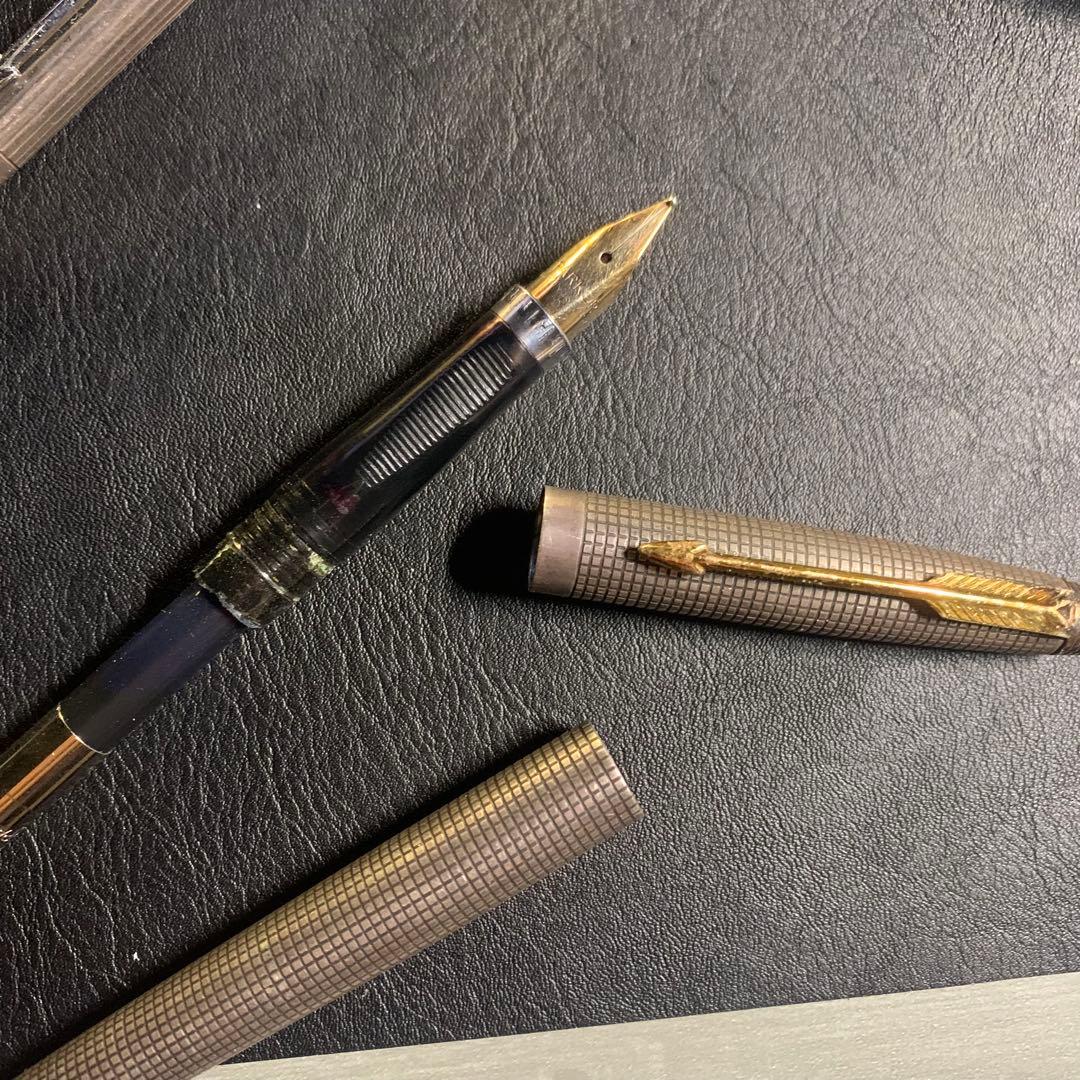 パーカー 75 / クラシック　スターリングシルバー　925　14金　３本セット