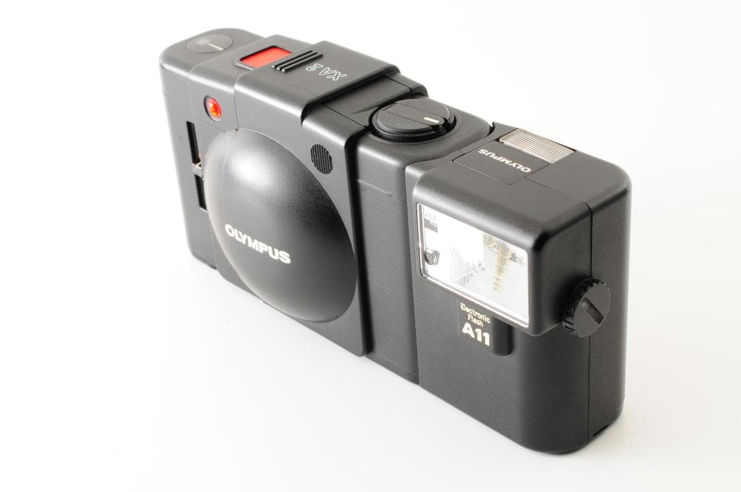 【美品】 オリンパス OLYMPUS XA2 A11 ブラック #302