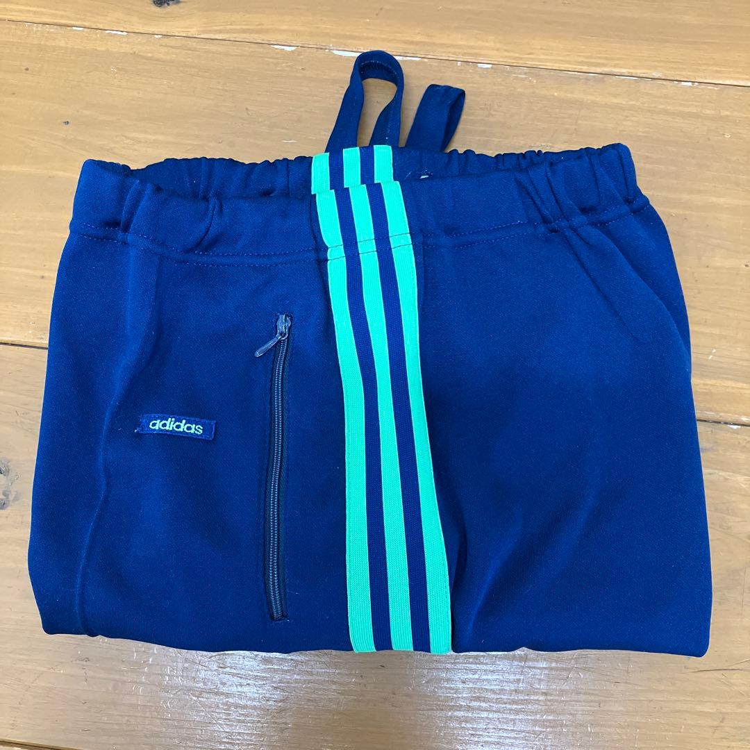 ⑱adidas トラックパンツ 5号70s 80s デサント製 アディダス