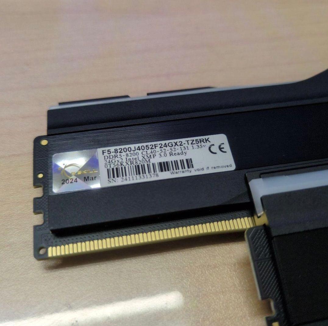 特化価格G.Skill TridentZ5 DDR5 48GB 8200MT/s